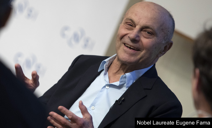 Image of Nobelist Eugene Fama